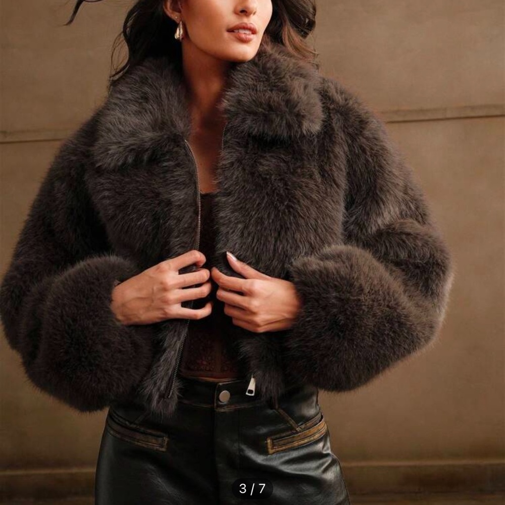 ANEWSTA fur coat - Picture 9 of 13
